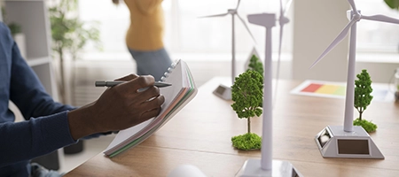 Imagen energías y sostenibilidad sector estratégico en Aragón